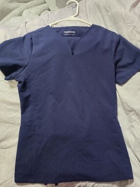 Mandala Navy Scrub Set